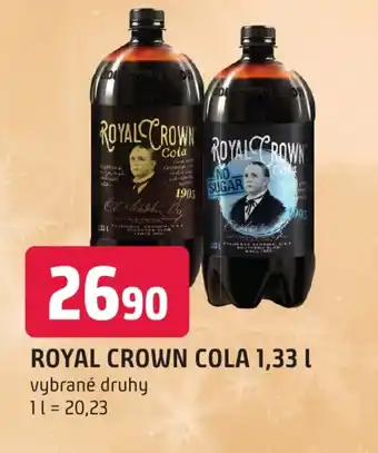 Trefa ROYAL CROWN COLA 1,33 L nabídka