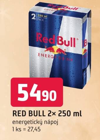 Trefa RED BULL 2x 250 ml nabídka