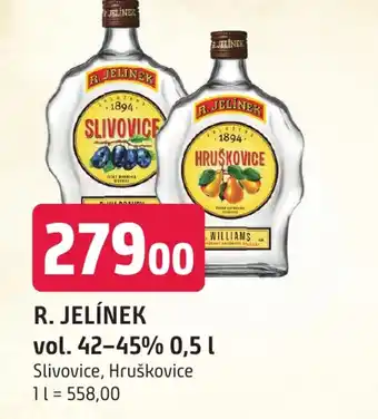 Trefa R. JELÍNEK vol. 42-45% 0,5 L nabídka