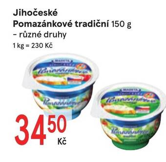 Žabka Jihočeské Pomazánkové tradiční 150 g nabídka