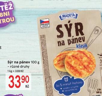 Žabka Sýr na pánev 100 g nabídka