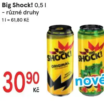 Žabka Big Shock! 0,5 L nabídka