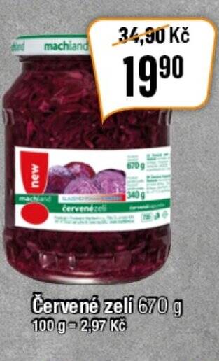 TEMPO Červené zelí 670 g nabídka