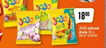 TEMPO JOJO vybrané druhy 80 g nabídka