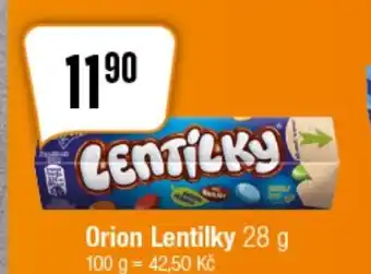 TEMPO Orion Lentilky 28 g nabídka