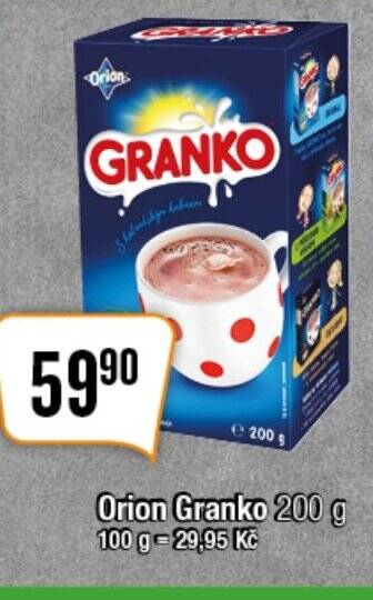 TEMPO Orion Granko 200 g nabídka