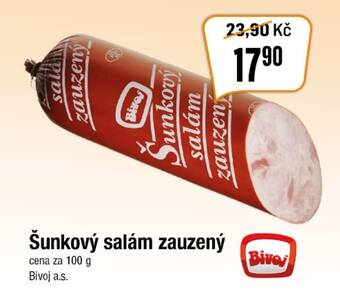 TEMPO Šunkový salám zauzený nabídka
