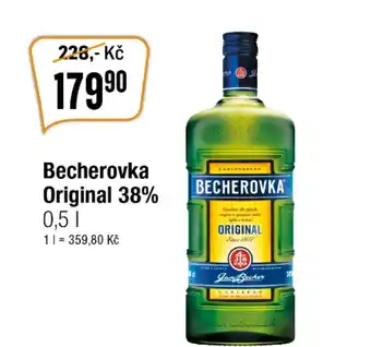 TEMPO Becherovka Original 38% nabídka