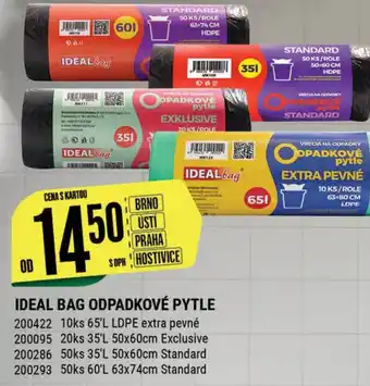 Tamda Foods IDEAL BAG ODPADKOVÉ PYTLE nabídka