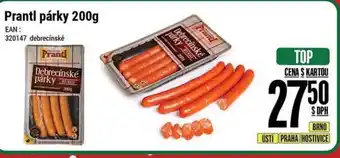 Tamda Foods Prantl párky 200g nabídka