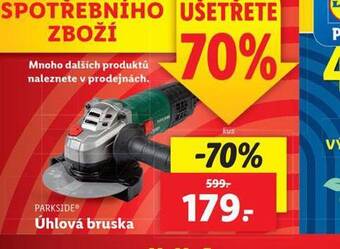 Lidl Úhlová bruska nabídka