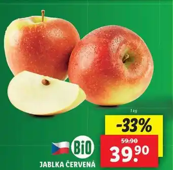 Lidl Jablka červená nabídka