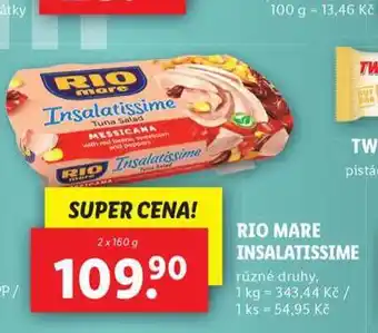 Lidl Rio mare insalatissime nabídka