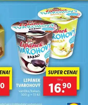 Lidl Lipánek tvarohový nabídka