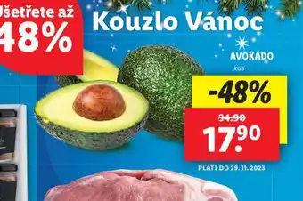 Lidl Avokádo nabídka