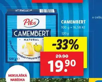 Lidl Camembert nabídka