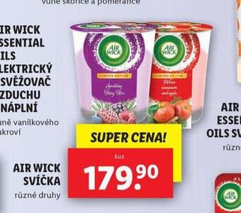 Lidl Air wick svíčka nabídka