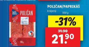Lidl Paprikáš nabídka