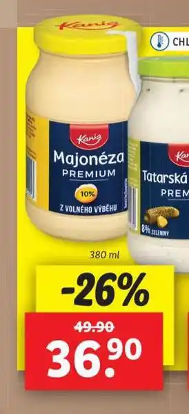 Lidl Majonéza premium nabídka