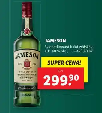Lidl Jameson nabídka
