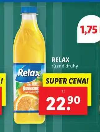 Lidl Relax nabídka