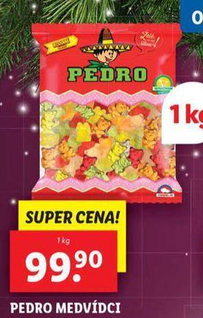 Lidl Pedro medvídci nabídka
