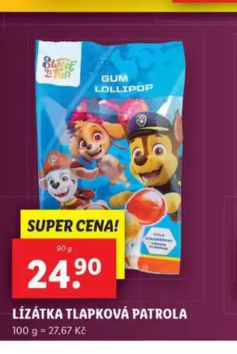 Lidl Lízátka tlapková patrola nabídka