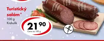 CBA Turistický salám nabídka