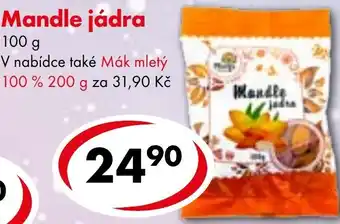 CBA Mandle jádra nabídka