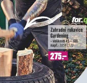 Hornbach Zahradní rukavice Gardening nabídka