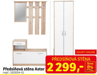 Asko Předsíňová stěna Astor nabídka