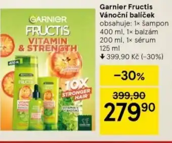 Tesco Garnier Fructis Vánoční balíček nabídka