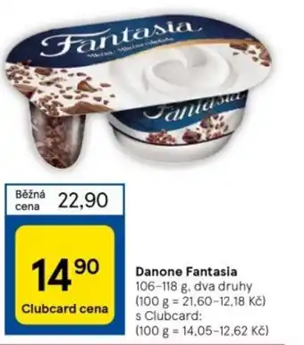 Tesco Danone Fantasia nabídka