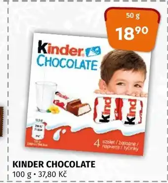 Coop KINDER CHOCOLATE nabídka