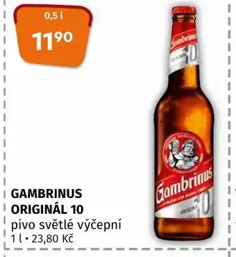 Coop GAMBRINUS ORIGINÁL 10 nabídka