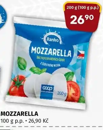Coop MOZZARELLA nabídka