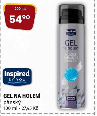 Coop GEL NA HOLENÍ nabídka