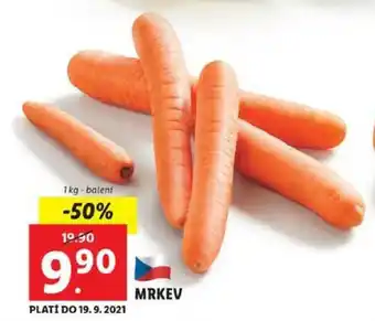 Lidl Mrkev 1kg nabídka