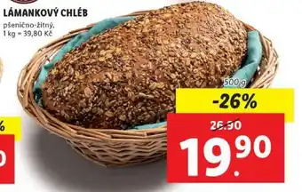 Lidl Lámankový Chléb 500g nabídka