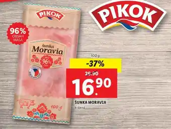 Lidl Šunka Moravia 100g nabídka