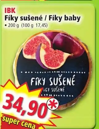 Norma IBK Fíky sušené / Fíky baby nabídka