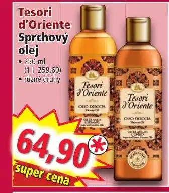 Norma Tesori d'Oriente Sprchový olej nabídka