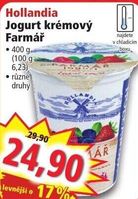 Norma Hollandia Jogurt krémový Farmář nabídka