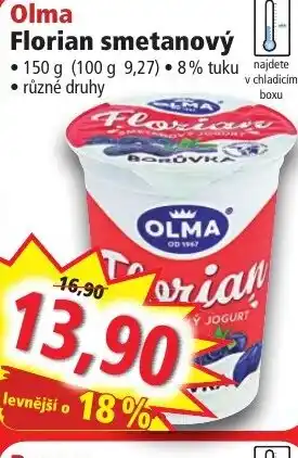 Norma Olma Florian smetanový nabídka
