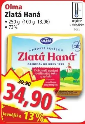 Norma Olma Zlatá Haná nabídka