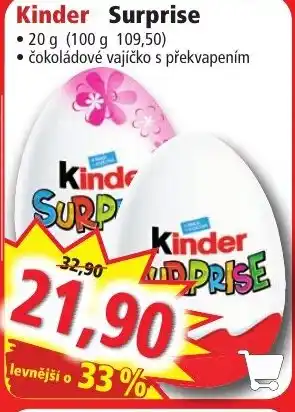 Norma Kinder Surprise nabídka