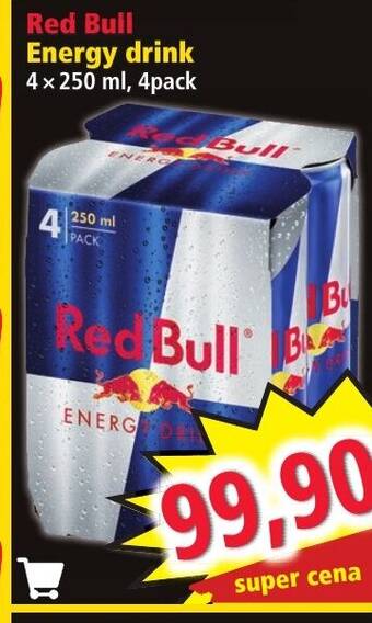 Norma Red Bull Energy drink nabídka