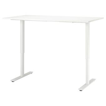 IKEA Trotten polohovací stůl, bílá, 160x80 cm nabídka