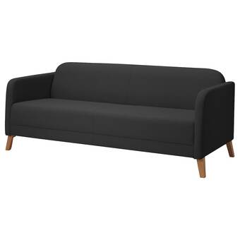 IKEA Linanäs 3místná pohovka, vissle tmavě šedá nabídka