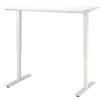 IKEA Trotten polohovací stůl, bílá, 120x70 cm nabídka